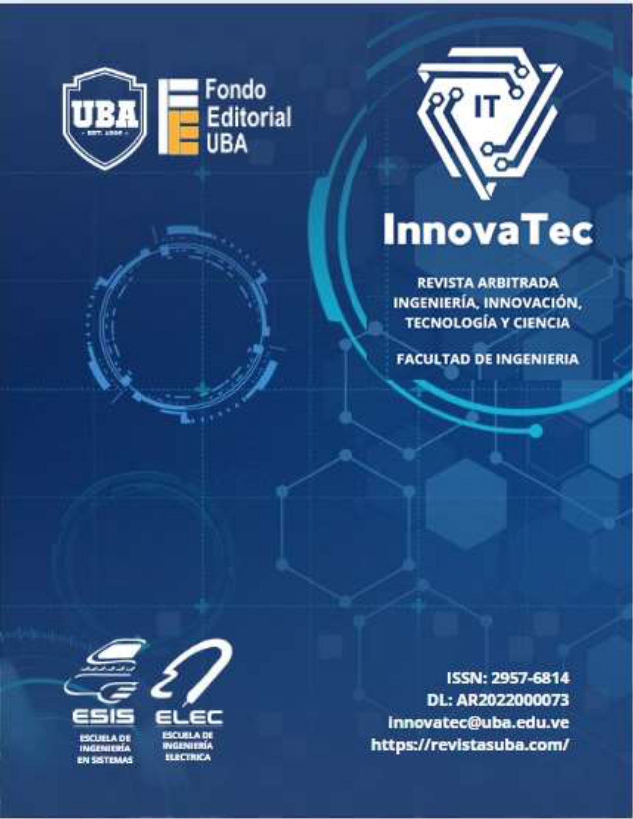 Publicación correspondiente a la serie de revistas arbitradas del Fondo Editorial de la Universidad Bicentenaria de Aragua (FEUBA), dirigida a los Estudiantes, Docentes e Investigadores de las áreas de Ingeniería de Sistemas y Eléctrica. Tiene como propósito divulgar los avances de estudios, casos o experiencias de interés para el desarrollo de la investigación en dichos entornos. Es una publicación periódica semestral arbitrada por el sistema doble ciego, el cual asegura la confidencialidad del proceso, al mantener en reserva la identidad de los árbitros.